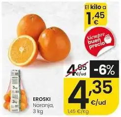 Eroski Eroski - naranja oferta