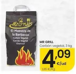 Eroski Mr.grill - carbón vegetal oferta