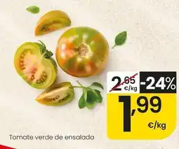 Eroski Tomate verde de ensalada oferta