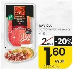 Eroski Navidul - jamon gran reserva oferta