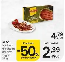 Eroski Albo - anchoa en aceite de oliva virgen oferta