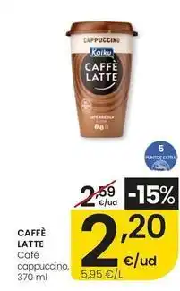 Eroski Kaiku - caffe latte oferta