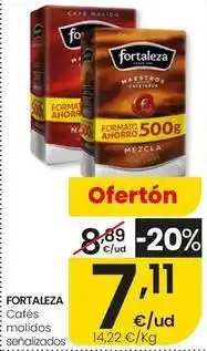 Eroski Fortaleza - cafes molidos oferta