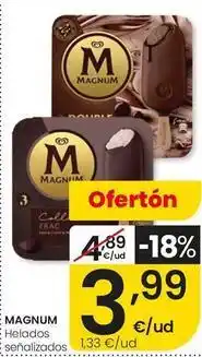 Eroski Magnum - helados oferta