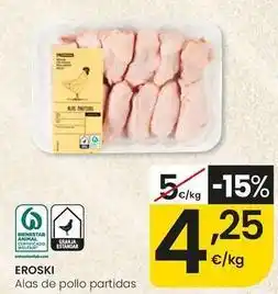 Eroski Eroski - alas de pollo oferta