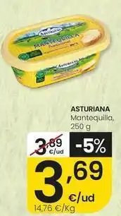 Eroski Asturiana - mantequilla oferta