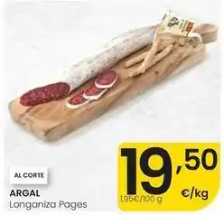 Eroski Argal - longaniza pages oferta
