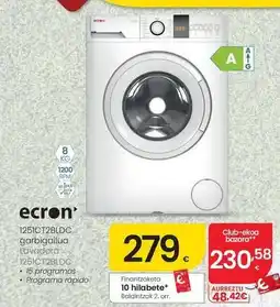Eroski Ecron - lavadora 1251ct2bldc oferta