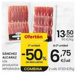 Eroski Sánchez alcaraz - los productos senalizados oferta
