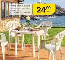 Eroski Mesa redonda viana oferta