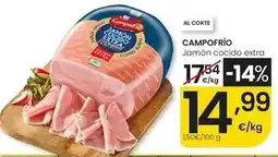 Eroski Campofrío - jamon cocido extra oferta