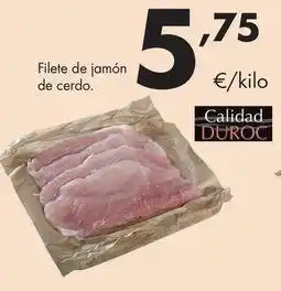 Supermercados Lupa Filete de jamon de cerdo oferta
