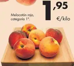 Supermercados Lupa Melocoton rojo, categoría 1a oferta