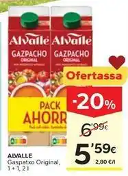 Caprabo Alvalle - gaspatxo original oferta