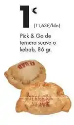 Supermercados Lupa Pick & go de ternera suave o kebab oferta