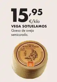 Supermercados Lupa Vega sotuelamos - queso de oveja semicurado oferta