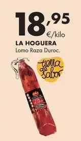 Supermercados Lupa La hoguera - lomo raza duroc oferta