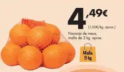 Supermercados Lupa Naranja de mesa oferta
