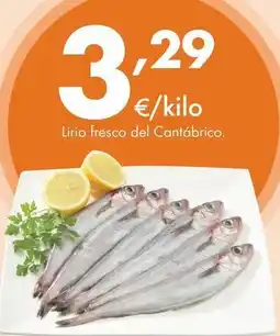 Supermercados Lupa Lirio fresco del cantábrico oferta
