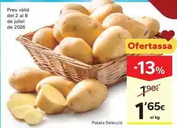 Caprabo Patata seleccio oferta