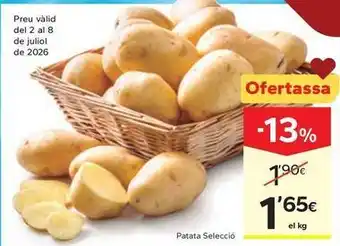 Caprabo Patata seleccio oferta