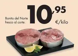 Supermercados Lupa Bonito del norte fresco al corte oferta