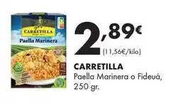 Supermercados Lupa Carretilla - paella marinera o fideua oferta