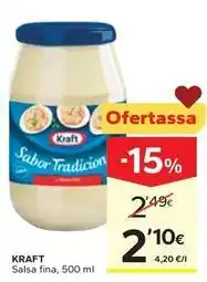 Kraft - salsa fina