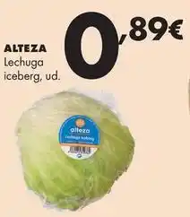 Supermercados Lupa Alteza - lechuga iceberg oferta