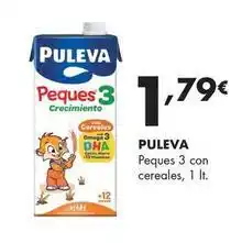 Supermercados Lupa Puleva - peques 3 con cereales oferta