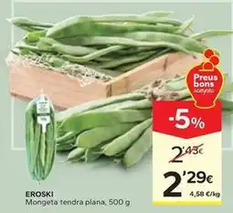 Caprabo Eroski - mongeta tendra plana oferta