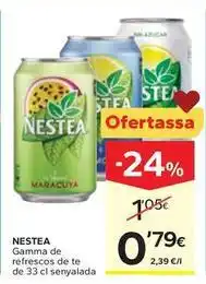 Caprabo Nestea - gamma de refrescos de te oferta