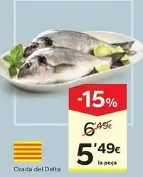 Caprabo Orada del delta oferta