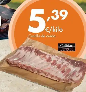Supermercados Lupa Costilla de cerdo oferta