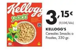 Supermercados Lupa Kellogg's - cereales smacks o frosties oferta