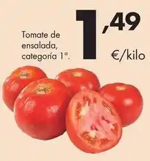 Supermercados Lupa Tomate de ensalada, categoría 1a oferta
