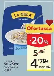 Caprabo La gula del norte - gula fresca oferta