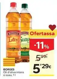 Caprabo Borges - oli d'oliva intens oferta