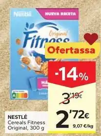 Caprabo Nestlé - cereals fitness original oferta