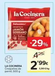 Caprabo La cocinera - croquetes de pernil oferta