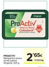 Caprabo Proactiv - margarina sense oli de palma original oferta