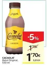 Caprabo Cacaolat - batut original oferta