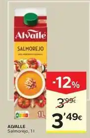 Caprabo Alvalle - salmorejo oferta