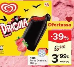 Caprabo Frigo - kids polos dracula oferta