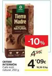 Caprabo Oxfam itermon - cafe molt natural oferta