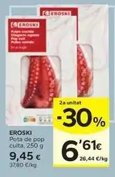 Caprabo Eroski - pota de pop cuita oferta