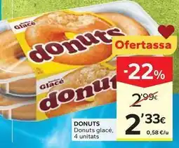 Caprabo Donuts - donuts glacé oferta