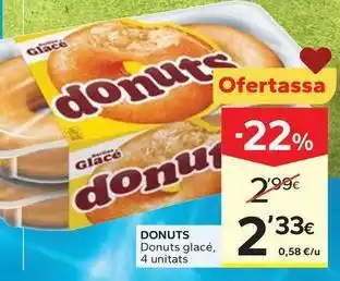 Caprabo Donuts - donuts glacé oferta