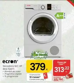Eroski Ecron - secadora sec hp 8kg 112gt1 oferta