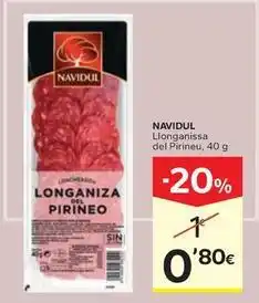 Caprabo Navidul - llonganissa del pirineu oferta